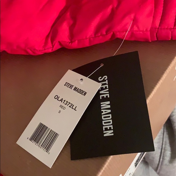 Steve Madden Red Cire Puffer Coat - Women & Plus - Picture 2 of 7